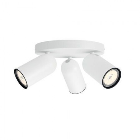 Plafón de Techo Philips Pongee blanco 3 luces