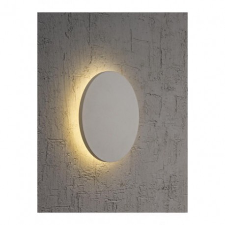 Aplique de Pared Led Bora Bora redondo 12W blanco mate