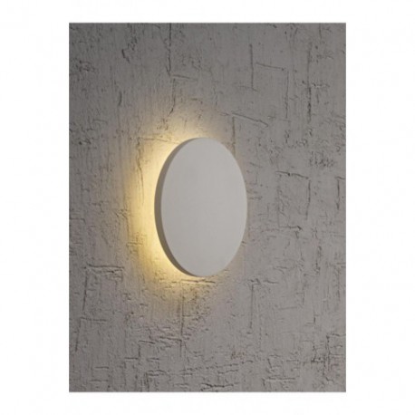 Aplique de Pared Led Bora Bora redondo 6W blanco mate