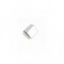 Aplique de Pared Exterior Mini Cuadrado Blanco