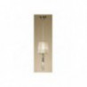 Lámpara Colgante Tiffany Cuero 1+1 Luces