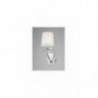 Aplique de Pared Loewe Cromo 1 Luz