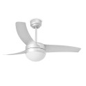 Ventilador de Techo Faro Easy 105cm Gris 2Xe27 15W 3 Palas