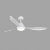 Ventilador de Techo Faro Polaris 132cm Blanco 3 Palas Led 18W