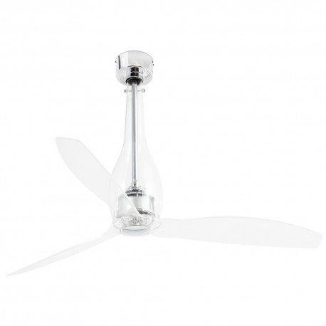 Ventilador de Techo Faro Eterfan 128cm Cristal Borosilicato 3 Palas