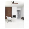 Ventilateur de plafond FARO Just Fan Xs 81cm Pelles Noires Bois