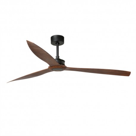 Ventilador de Techo Faro Just Fan Xl 178cm Negro Palas Madera