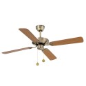 Ventilador de Techo Faro Yakarta 121cm Oro Viejo 4 Palas