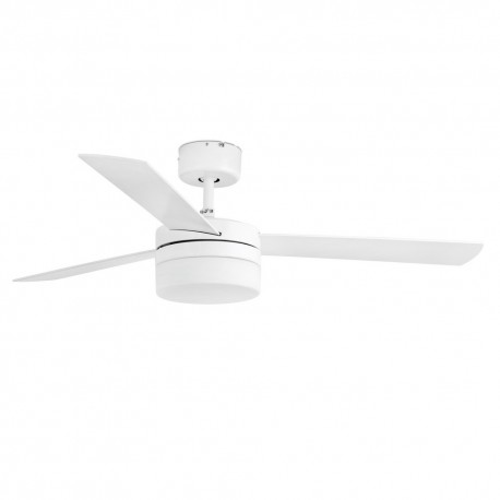 Ventilador de Techo Faro Panay 122cm Blanco 3 Palas 2 X E14 40W