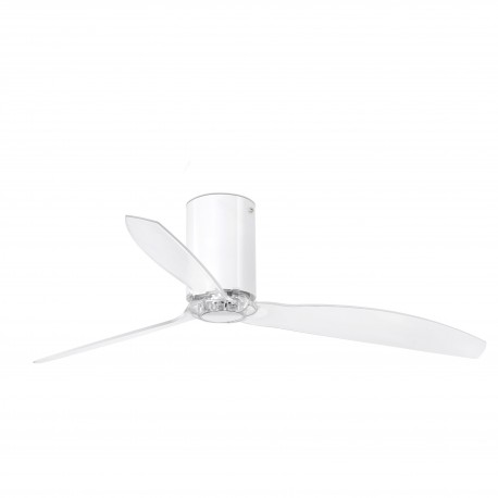 Ventilador de Techo Faro Mini Tube Fan 128cm Blanco Brillo 3 Palas