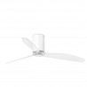 Ventilador de Techo Faro Mini Tube Fan 128cm Blanco Brillo 3 Palas