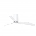 Ventilador de Techo Faro Mini Tube Fan 128cm Blanco Mate 3 Palas