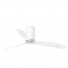 Ventilador de Techo Faro Mini Tube Fan 128cm Blanco Mate 3 Palas