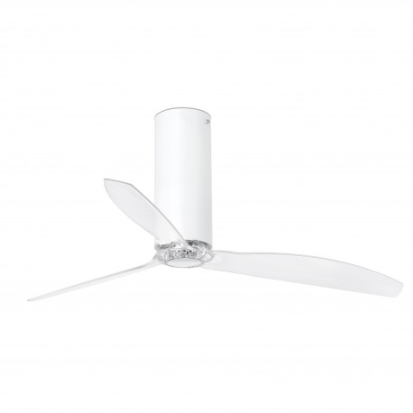 Ventilador de Techo Faro Tube Fan 128cm Blanco Brillo 3 Palas