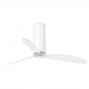 Ventilador de Techo Faro Tube Fan 128cm Blanco Mate 3 Palas