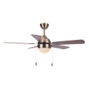 Ventilador de Techo Pontia Bronce Viejo con luz 106cm