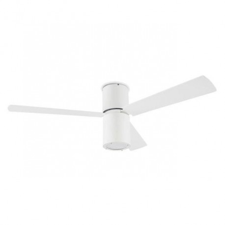 Lámpara Ventilador de Techo LEDS C4 Phuket Blanco 132cm