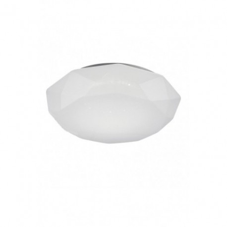 Plafón de Techo LED Mantra Diamante II Blanco 45Cm Luz Blanca 54W