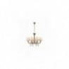 Lámpara Colgante Mantra Paola Oro 8 Luces