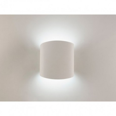 Aplique de Pared Mantra Asimetric Blanco 1 Luz