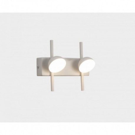 Aplique de Pared LED Mantra Adn Blanco Luz Cálida 6W