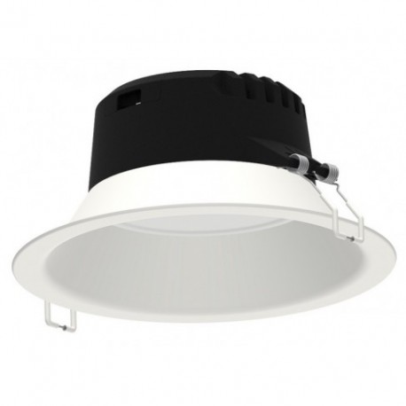 Downlight LED Empotrable Mantra Medano Blanco Redondo Comfort Luz Cálida 21W