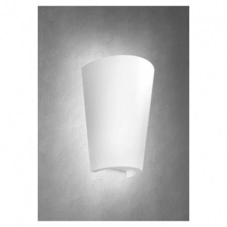 Aplique de Pared Exterior Mantra Teja Blanco 1 Luz