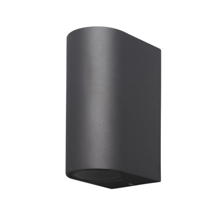 Aplique de Pared Mantra Kandanchu Gris Oscuro 2 Luces