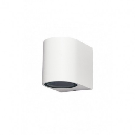 Aplique de Pared Exterior Mantra Kandanchu Blanco 1 Luz