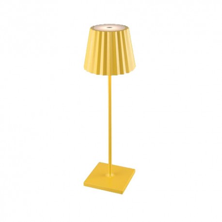 Lámpara Portátil de Exterior Mantra K2 Amarillo Limon Luz Cálida con Farol 2,2W