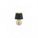 Lámpara de Sobremesa Trio Luxor Oro 1 Bombilla E27 22cm