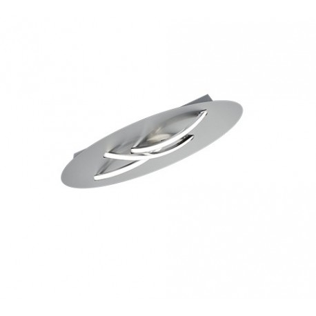 Plafón de Techo Led Trio Dolphin Níquel Mate 11W Luz Cálida