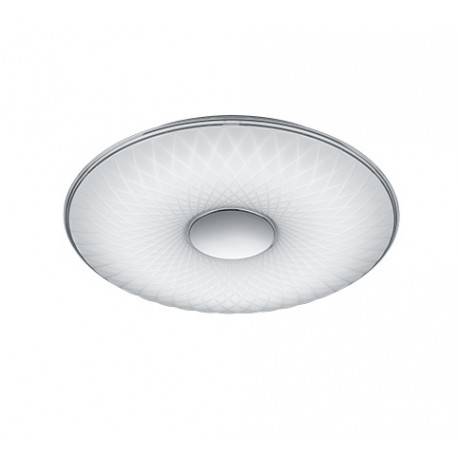 Plafón de Techo Led Trio Lotus Blanco 45W con Luz Regulable