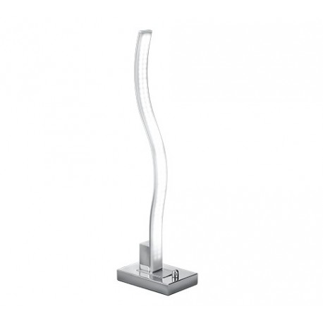 Lampe de Table Led Trio Marius Aluminium Poli 10W Lumière Chaude