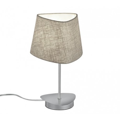 Lampe de Table Trio Crosby Nickel Matte 1 Bulb E14 35cm