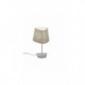 Lampe de Table Trio Crosby Nickel Matte 1 Bulb E14 35cm