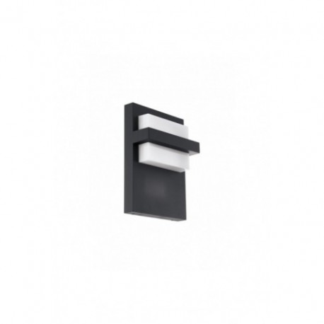 Aplique de Pared Exterior LED Eglo Culpina Antracita Luz Cálida 10W