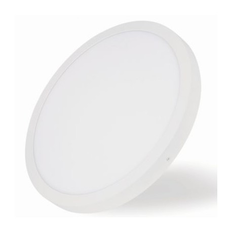 Downlight LED Superficie Blanco 48W Redondo 60cm Luz Blanca