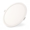 Downlight LED Empotrable Blanco 18W Redondo 22,5cm Luz Blanca Perfil Estrecho