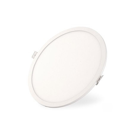 Downlight LED Encastré Blanc 6W Rond 12cm Lumière Profil Neutre Profil Étroit Profil