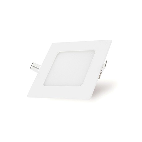 Downlight LED Empotrable Blanco 25W Cuadrado 30cm Luz Blanca