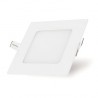 Downlight LED Empotrable Blanco 25W Cuadrado 30cm Luz Blanca