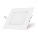 Downlight LED Empotrable Blanco 25W Cuadrado 30cm Luz Cálida