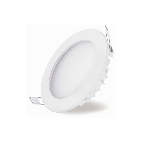 Downlight LED Empotrable Blanco Cúpula 24W Redondo 22,5cm Luz Neutra