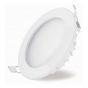 Downlight LED Empotrable Blanco 9W Redondo 10,5cm Luz Neutra