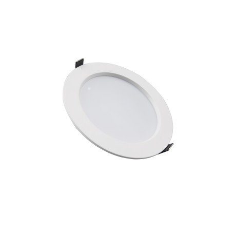 Downlight LED Empotrable Blanco 30W Redondao 22,5cm Luz Ajustable
