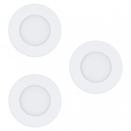 Downlight Empotrable Eglo Connect LED Fueva-C Blanco Color Regulable 9W