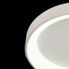 Elegant Plafón Redondo Blanco 60cm Led con mando iluminación inteligente circadiana