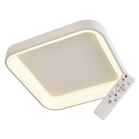 Elegant Plafón Cuadrado Blanco 45cm Led con mando iluminación inteligente circadiana