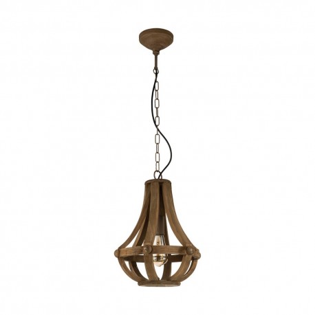 Suspension Vintage EGLO Kinross Brown 1 Ampoule E27